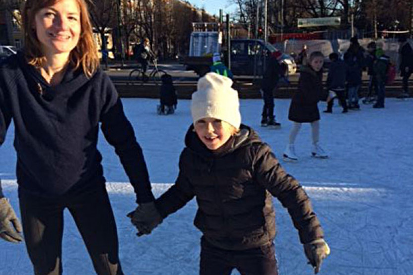 Ice ice skating... Institut Sankt Joseph