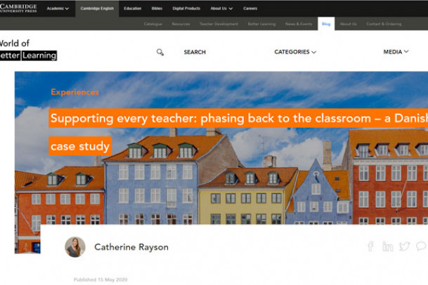 Phasing back to the classroom – a Danish case study