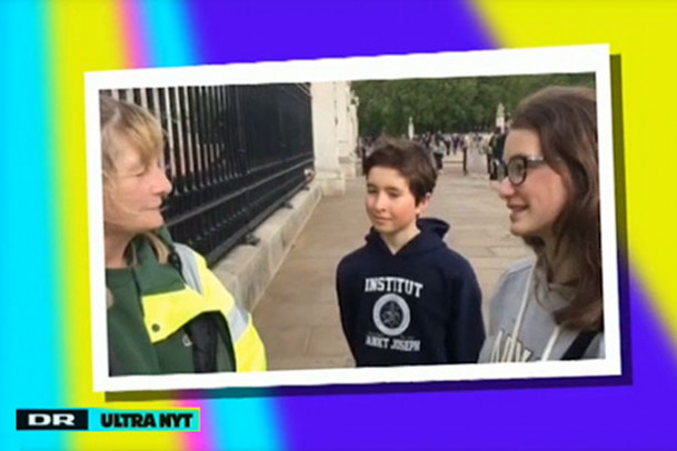 Students from Institut Sankt Joseph interviewed in London