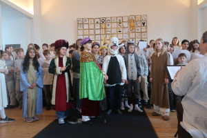 Juleafslutning på en lørdag