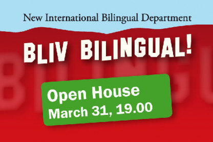 Open House March 31st 19.00